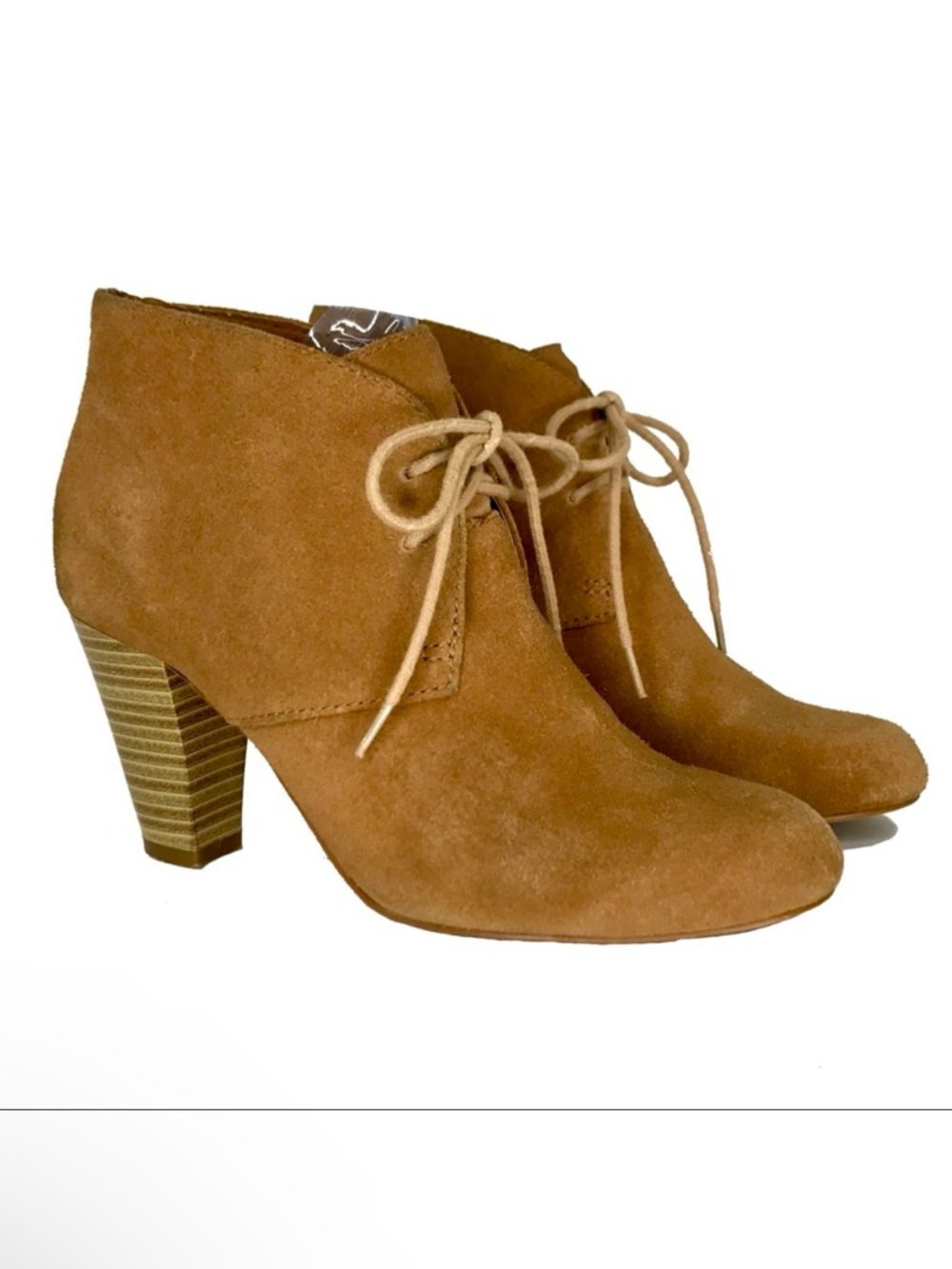 FOSSIL Tan Suede Desert Ankle Boots / Booties